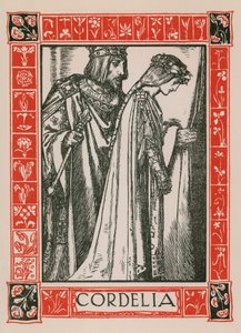 Cordelia, König Lear von Robert Anning Bell