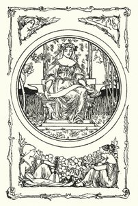 Illustration für Gedichte von John Keats von Robert Anning Bell