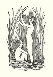 Illustration für Gedichte von John Keats: Lamia (Lithografie) von Robert Anning Bell
