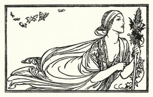 Illustration für Gedichte von John Keats: Schlaf und Poesie
