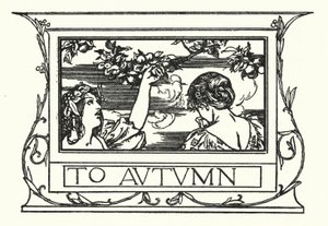 Illustration für Gedichte von John Keats: An den Herbst
