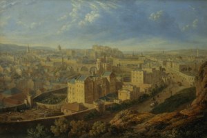 Edinburgh vom Calton Hill von Robert Batty