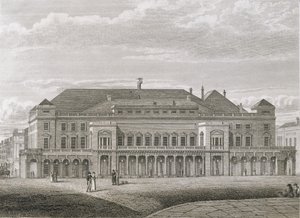 Das Königliche Theater, Haymarket, graviert von Bartholomew Howlett, veröffentlicht von Robert Wilkinson, 1820 von Robert Blemell Schnebbelie