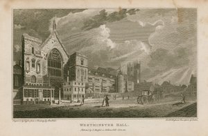 Westminster Hall von Robert Blemell Schnebbelie