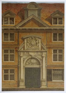 Blackwell Hall, City of London von Robert Blemmell Schnebbelie