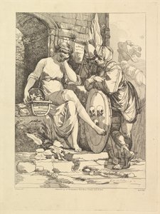 Banditen auf dem Markt, 10. Juni 1805 von Robert Blyth