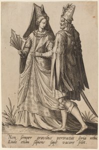 Non semper gravibus... von Robert Boissard after Jean Jacques Boissard