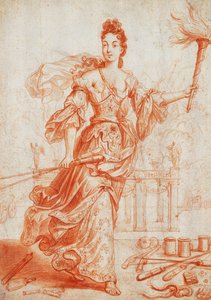 Eine Allegorie des Feuers von Robert Bonnart