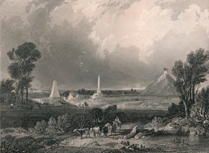 Ebenen von Waterloo, Mitte des 19. Jahrhunderts von Robert Brandard