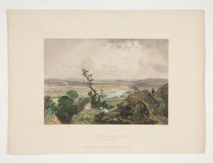 Tal des Connecticut (Von Mount Holyoke), Illustration für Nathaniel Parker Willis