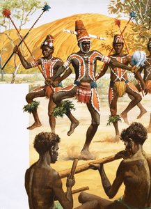 Aborigine-Tanz
