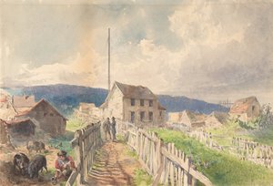 Erstes Telegrafenhaus in Heart