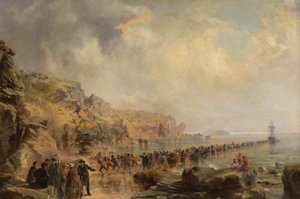 Landung des Uferendes des Atlantikkabels, 1866