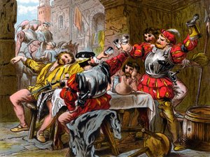 "Lasst mich den Canakin klingen" Othello Akt II. Szene II. von Robert Charles Dudley