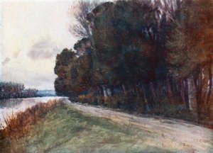 Ufer des Arno von Robert Charles Goff