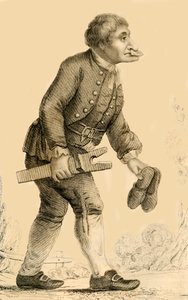 Alte Stiefel, Eine bekannte Figur in Rippon in Yorkshire, 1821