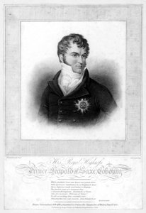 Prinz Leopold Georg Christian Friedrich von Sachsen-Coburg-Saalfeld, 1818