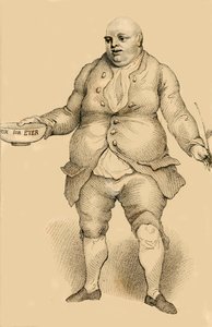 Sam House, der patriotische Wirt, 1822 von Robert Cooper