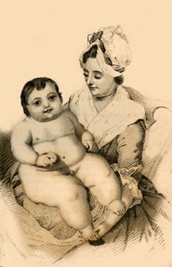 Thomas Hills Everett, elf Monate alt, 1822