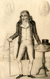 Thomas Laugher - allgemein bekannt als Old Tommy, 1821 von Robert Cooper