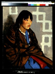 Indisches Mädchen (Julianita) von Robert Cozad Henri