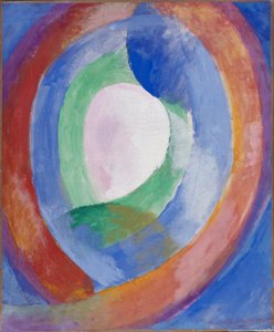 Kreisformen, Mond Nr. 1 von Robert Delaunay