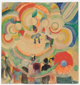 Manège de Cochons von Robert Delaunay