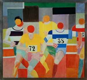 Die Läufer von Robert Delaunay