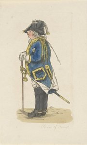 Porträt von Wilhelm V., Prinz von Oranien-Nassau von Robert Dighton