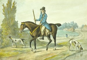 Die Rückkehr von den Sportarten des Feldes von Robert Dighton