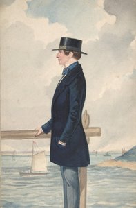 Ein Yachtsmann