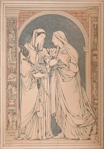 Ein Marmormosaikbild, von Baron H. De Triqueti, Paris, 1893 von Robert Dudley