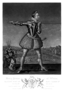 Henry, Prinz von Wales, ältester Sohn von König James I., 1816