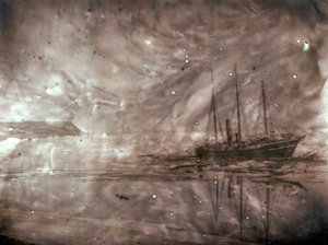 SS Roosevelt, amerikanisches Dampfschiff, 1905 für Robert Pearys Polarexpedition gebaut von Robert Edwin Peary