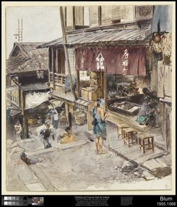 Eine Straße in Ikao, Japan, III