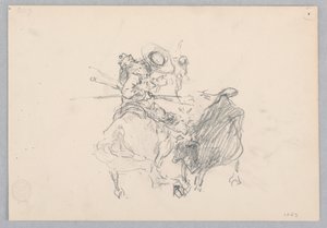 Stierkampf, Spanien von Robert Frederick Blum