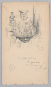 Irdenware Krug von Robert Frederick Blum