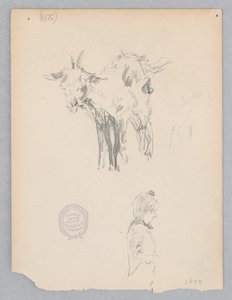 Ziege von Robert Frederick Blum