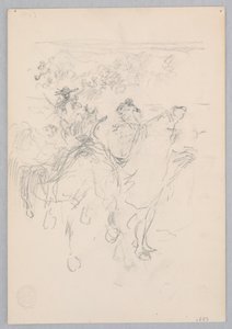 Männer zu Pferd von Robert Frederick Blum
