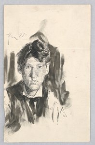 Porträt von Kenyon Cox von Robert Frederick Blum