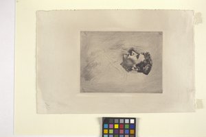 Profilporträt eines Mannes von Robert Frederick Blum