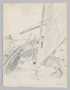 Segelboot von Robert Frederick Blum
