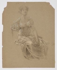 Studie für Frau, „Vintage Festival“, Mendelssohn Glee Club, New York, NY von Robert Frederick Blum