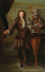 Porträt von Jacques I, Prinz von Monaco 1689-1751