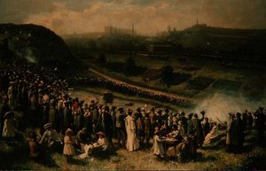 Die Überprüfung der schottischen Freiwilligenarmee, Edinburgh