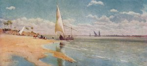 Ein windiger Tag in Ayat von Robert George Talbot Kelly