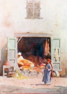 Ein Geschäft in Kairo von Robert George Talbot Kelly