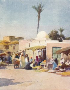 Eine Ecke auf dem Marktplatz, ca. 1880, 1904