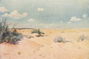 Eine Wüstenstudie in Tel-El-Kebir, ca. 1880, 1904 von Robert George Talbot Kelly