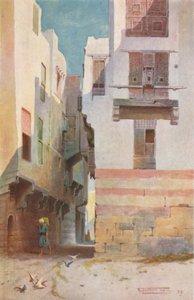 Eine Straße in Bulak, um 1880, 1904 von Robert George Talbot Kelly